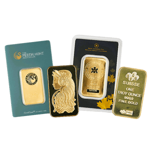 1 oz Gold Bar - Our Choice