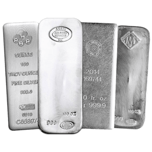 100 oz Silver Bar - Our Choice